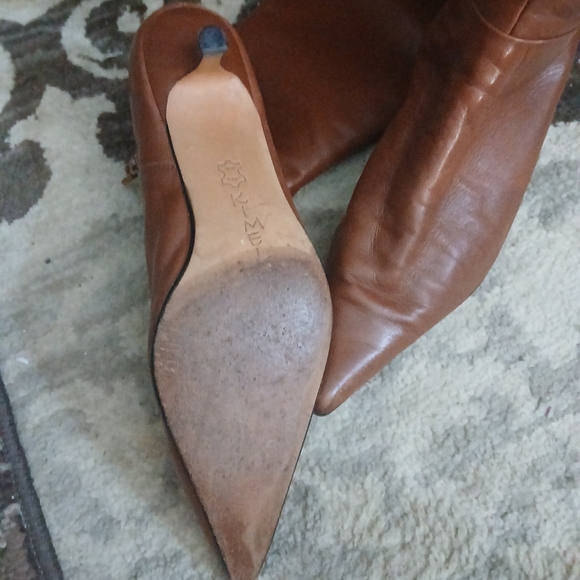 Boots Botas Camel Tan -Tall 8M - Picture 5 of 7